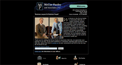 Desktop Screenshot of mcpaulaw.com